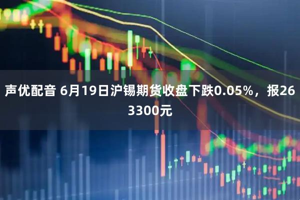声优配音 6月19日沪锡期货收盘下跌0.05%，报263300元